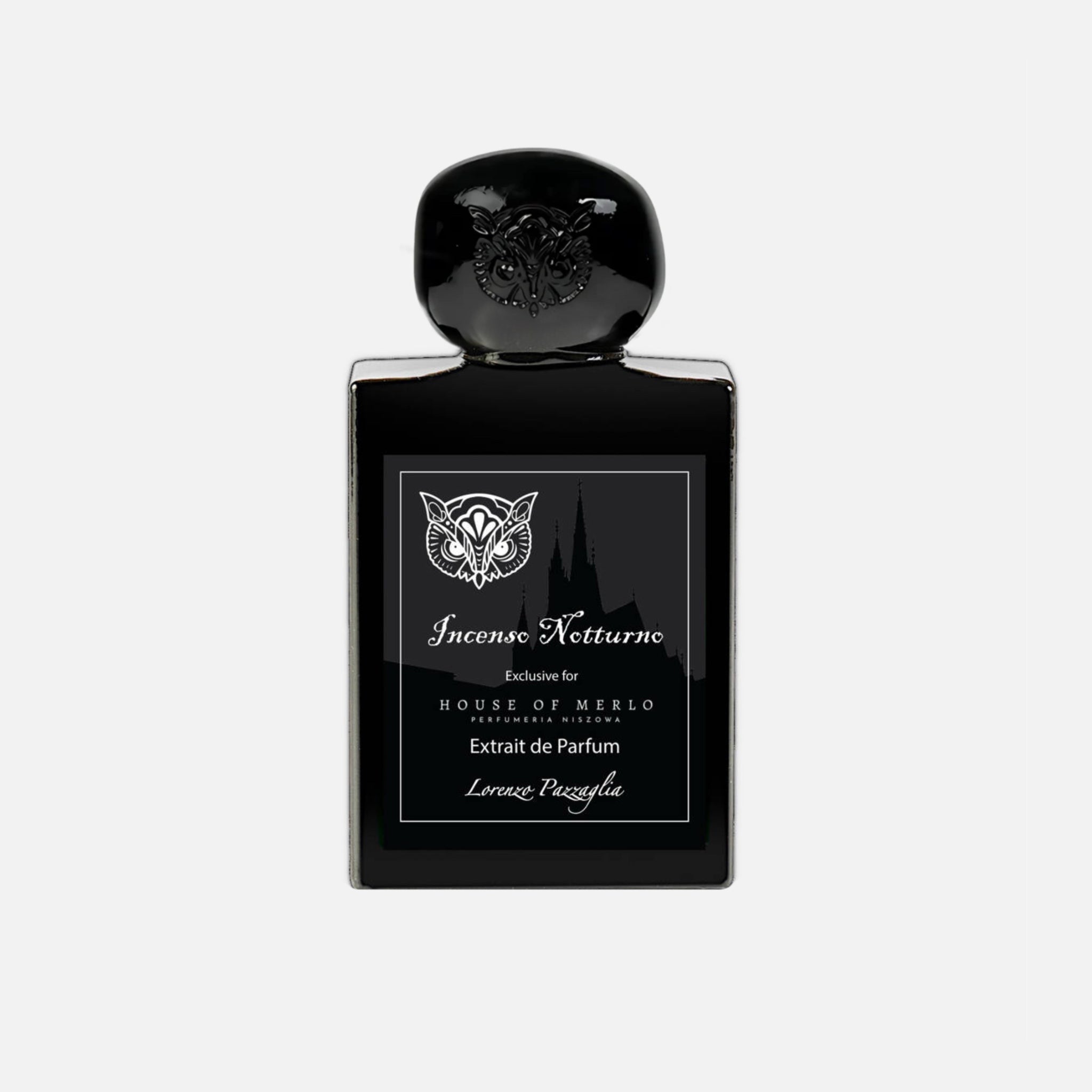 Lorenzo Pazzaglia Incenso notturno Unisex Extrait de Parfum - 50ml – bottle